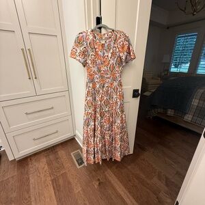 Anthropologie maxi dress size medium